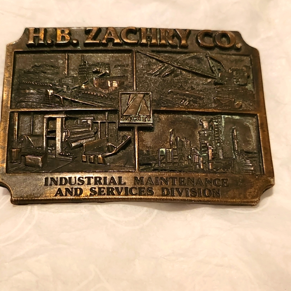 VINTAGE Siskiyou Buckle Co Ashland Oregon Belt Buckle 1990
